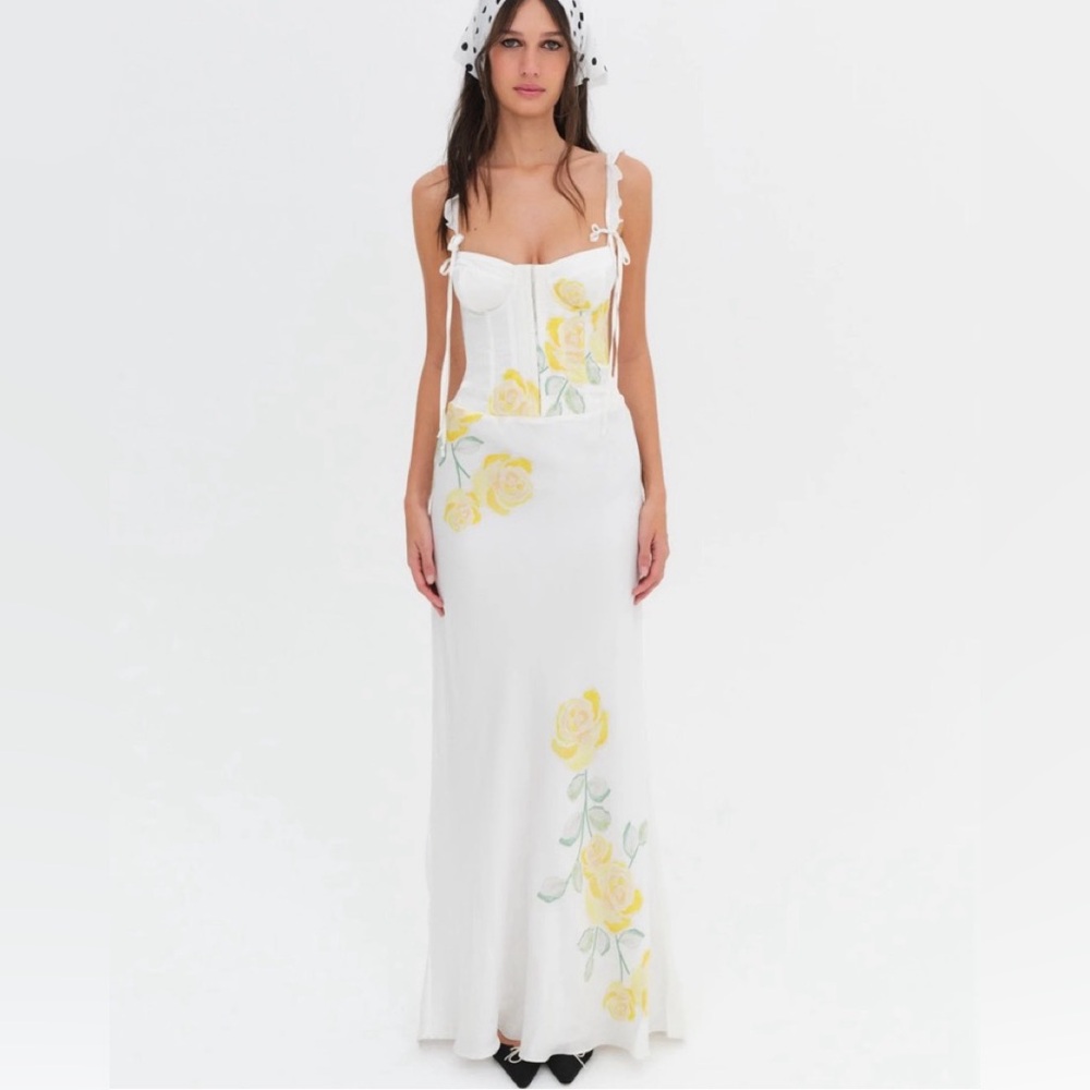 For love & lemons Millie maxi Dress sz XL